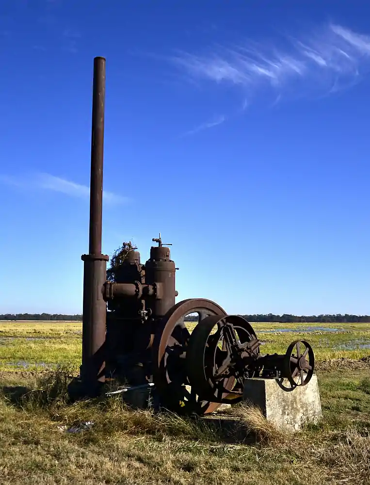 A.M. Bohnert Rice Plantation Pump