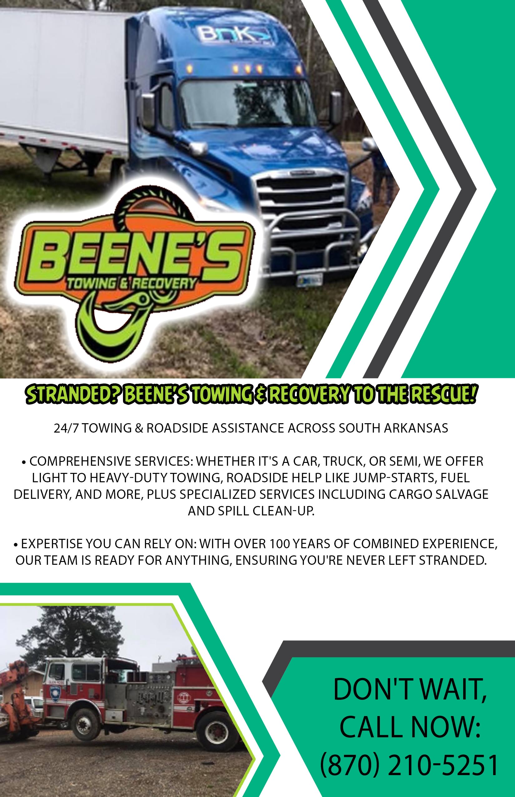 Beene's Towing & Recovery copy