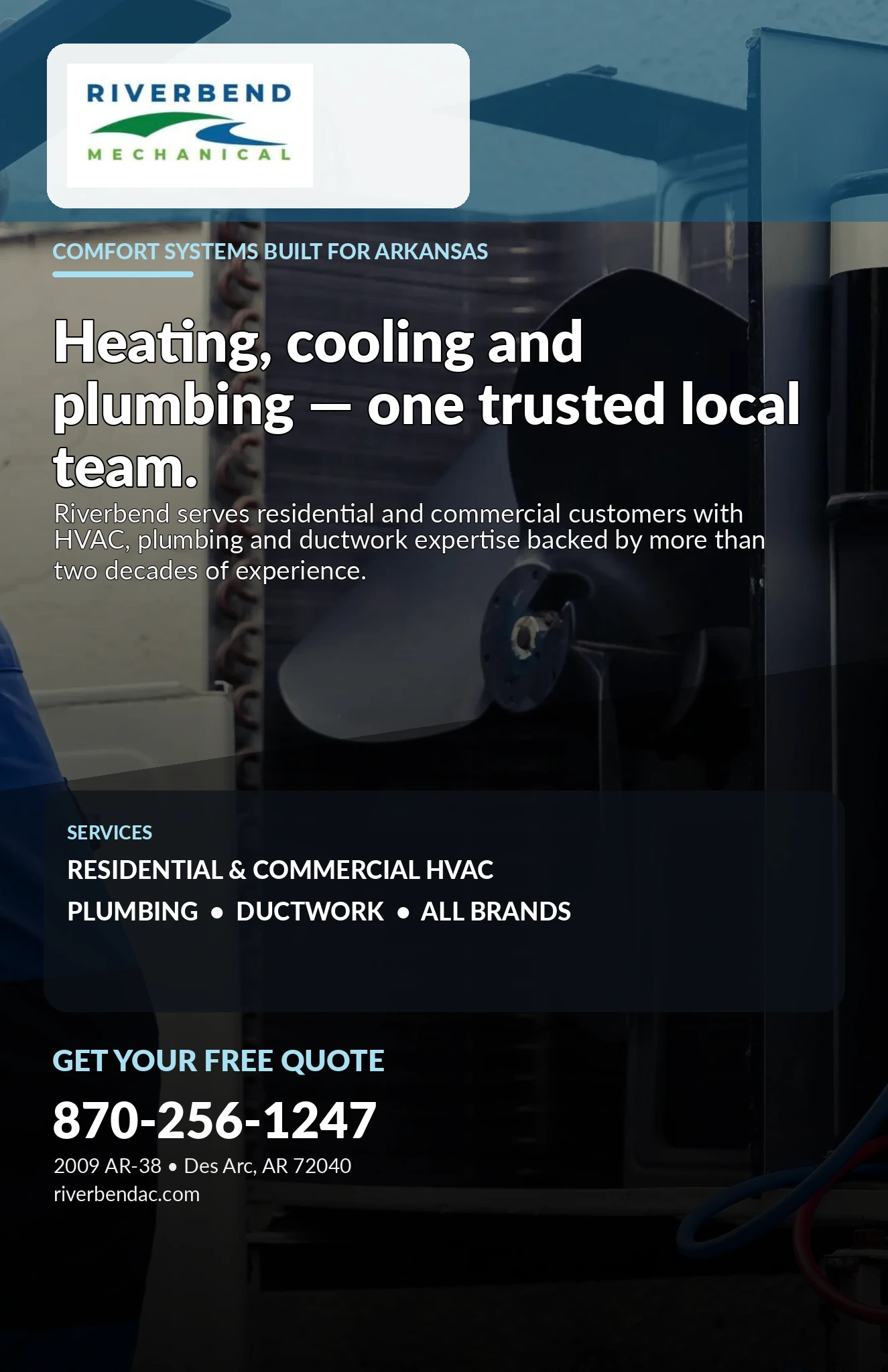Riverbend Mechanical Premium Ad 1