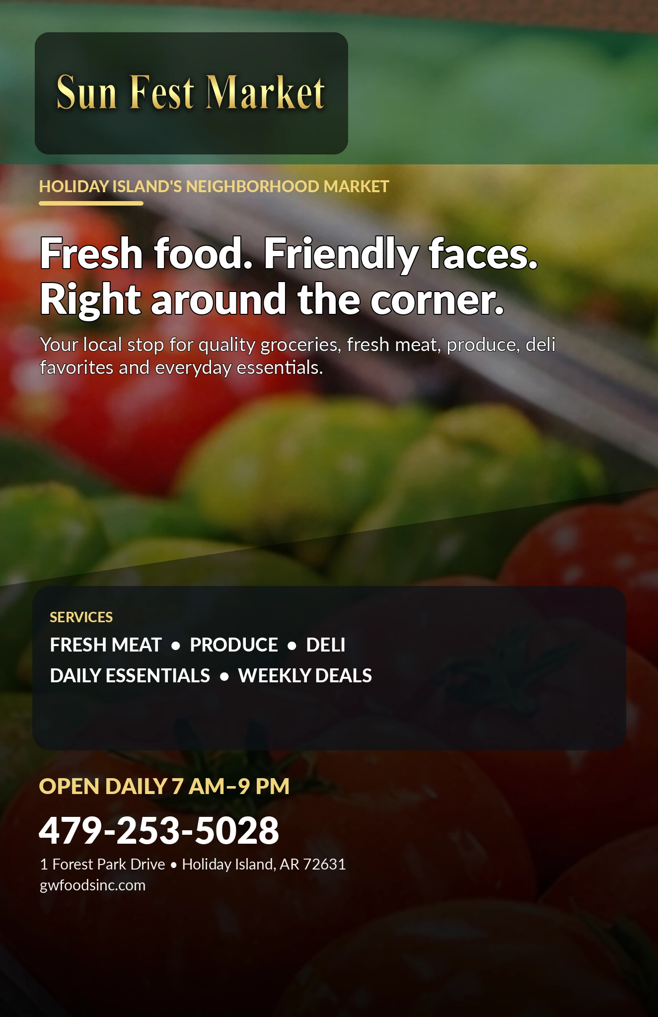 Sun Fest Market Premium Ad 1