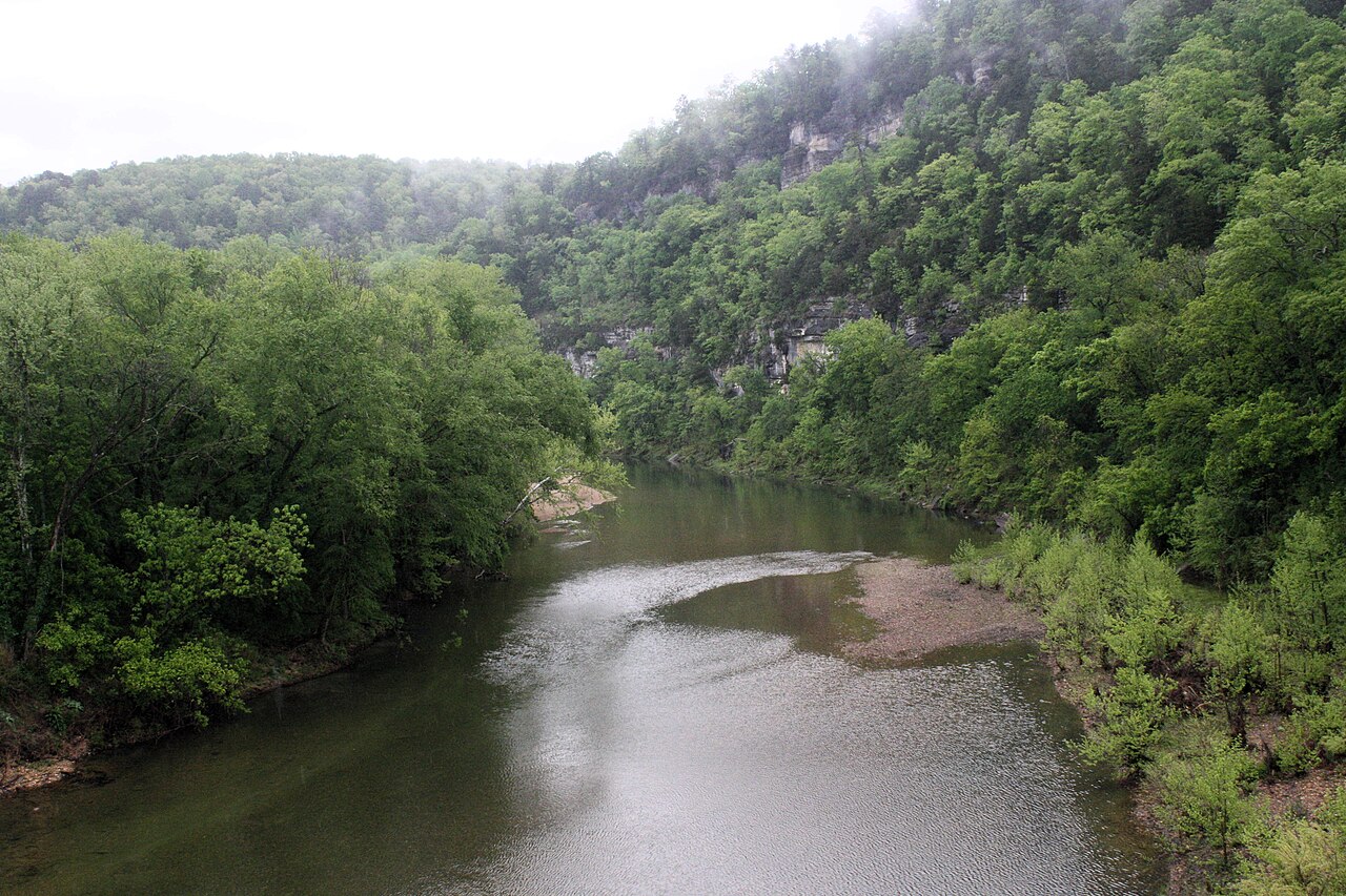 Buffalo National River at Carver Landing 001
